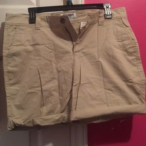 Khaki shorts